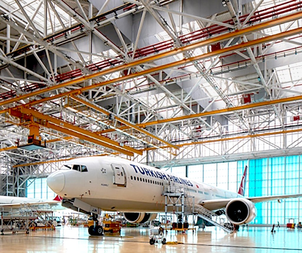 Hangar de Turkish Airlines – Aeropuerto de Estambul